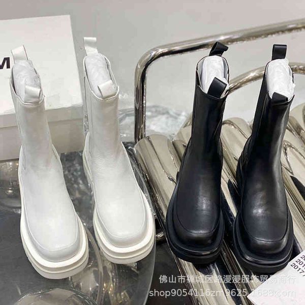 boots autumn winter chelsea boots women's round head thick soled middle a slim sleeve british, Black
boots autumn winter chelsea boots women's round head thick soled middle a slim sleeve british, Black