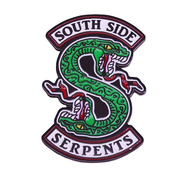 riverdale dangerous gang metal badges join the south side serpents with this beautiful tv show inspired pin, Blue
riverdale dangerous gang metal badges join the south side serpents with this beautiful tv show inspired pin, Blue