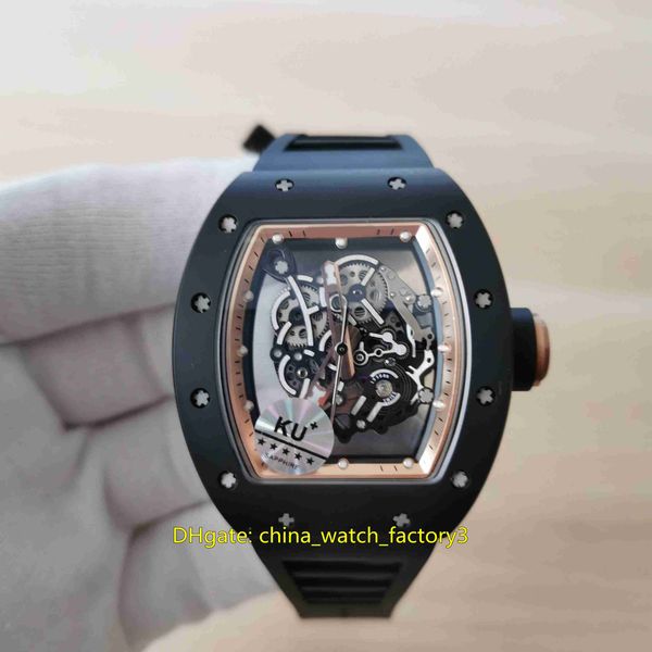 ku maker super quality mens watch 44mm x 50mm rm11m skeleton ceramic bezel rubber watches rmal1 movement transparent mechanical automatic me, Slivery;brown
ku maker super quality mens watch 44mm x 50mm rm11m skeleton ceramic bezel rubber watches rmal1 movement transparent mechanical automatic me, Slivery;brown