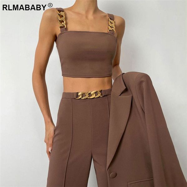 fashion crop and high waist straight pants 2 piece set women backless sleeveless casual trousers matching outfits set, Black;white
fashion crop and high waist straight pants 2 piece set women backless sleeveless casual trousers matching outfits set, Black;white