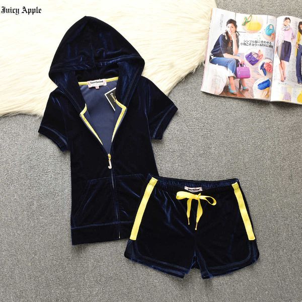 juicy apple tracksuit women 2 piece set women summer solid color zip hooded jacket casual female clothing tracksuit pockets shorts, Gray
juicy apple tracksuit women 2 piece set women summer solid color zip hooded jacket casual female clothing tracksuit pockets shorts, Gray