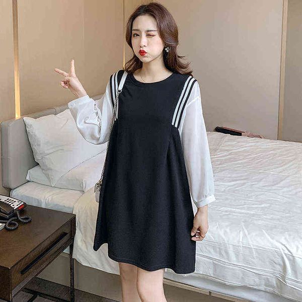 postpartum woman nursing dresses autumn fashion breastfeeding dress chiffon patchwork long sleeves maternity breastfeeding clothing j220628, White
postpartum woman nursing dresses autumn fashion breastfeeding dress chiffon patchwork long sleeves maternity breastfeeding clothing j220628, White