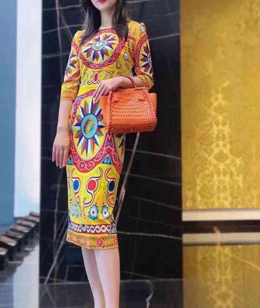 party dresses skirt duca sicilian print double layer silk slim fit medium sleeve dress, White;black
party dresses skirt duca sicilian print double layer silk slim fit medium sleeve dress, White;black