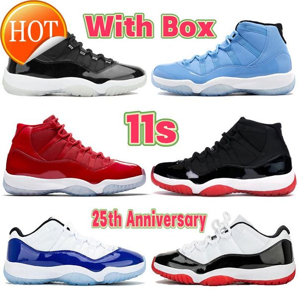 with box 11 11s basketball shoes 25th anniversary low white bred legend blue pantone citrus space jam iridescent concord 45 men women
with box 11 11s basketball shoes 25th anniversary low white bred legend blue pantone citrus space jam iridescent concord 45 men women