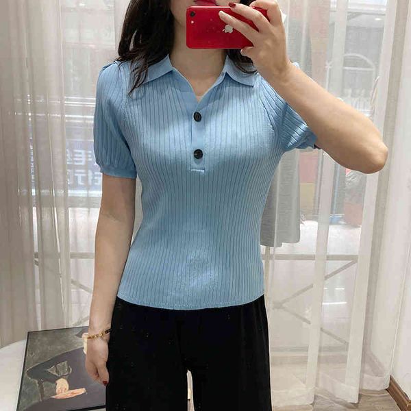 women's sweaters french sp minority bubble sleeve t-shirt women's polo collar temperament slim ice silk short thin style f9c0, White;black
women's sweaters french sp minority bubble sleeve t-shirt women's polo collar temperament slim ice silk short thin style f9c0, White;black