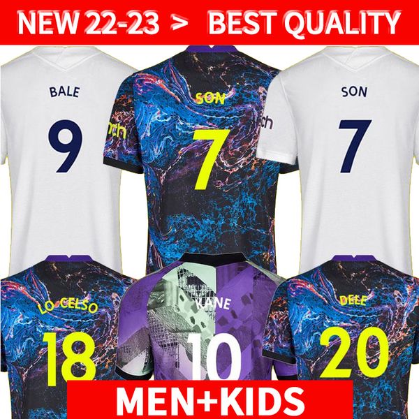 21 22 dele son bale kane soccer jersey hojbjerg bergwijn lo celso 2021 2022 lucas bryan football shirt uniforms men + kids kit, Black;yellow
21 22 dele son bale kane soccer jersey hojbjerg bergwijn lo celso 2021 2022 lucas bryan football shirt uniforms men + kids kit, Black;yellow