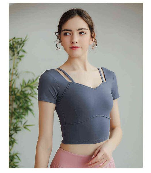 female fitness clothes square-cut collar sports woman breathable underwear yoga gym wear 5 colors s22225 t220725, White;red
female fitness clothes square-cut collar sports woman breathable underwear yoga gym wear 5 colors s22225 t220725, White;red