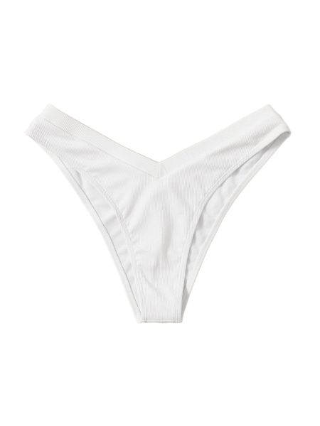solid high cut bikini bottom u12o#, White;black
solid high cut bikini bottom u12o#, White;black