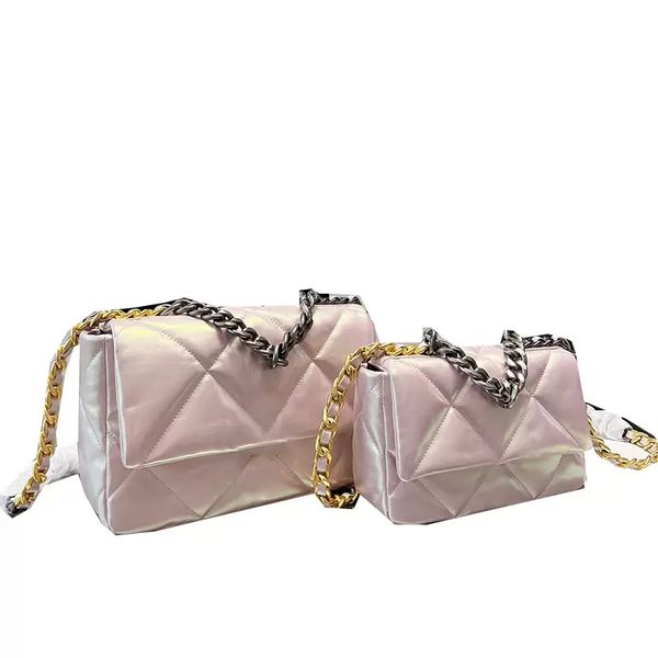 sw france women19 classic mini/medium flap quilted bag glitter pearly pink aged metal hardware crossbody shoulder purse with series number l
sw france women19 classic mini/medium flap quilted bag glitter pearly pink aged metal hardware crossbody shoulder purse with series number l