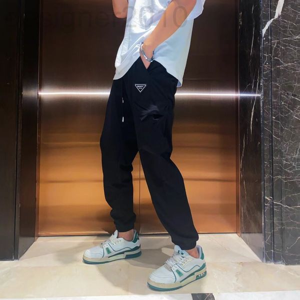 men's pants designer pujia 2021 autumn and winter new couple's triangle label, large side pocket, foot closing leisure pants for m, Black
men's pants designer pujia 2021 autumn and winter new couple's triangle label, large side pocket, foot closing leisure pants for m, Black