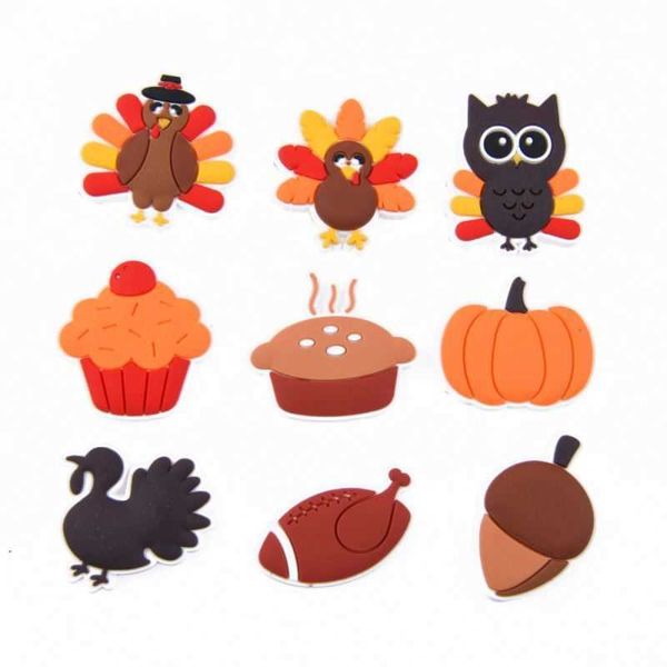 2022 new thanksgiving day roast turkey praying friend decoration gifts custom clog shoe charms of family dinner, White;pink
2022 new thanksgiving day roast turkey praying friend decoration gifts custom clog shoe charms of family dinner, White;pink