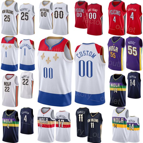 association basketball printed statement devonte graham jersey 4 herbert jones 5 jaxson hayes 10 cj mccollum 3 brandon ingram 14 zion 1 jona, Black;red
association basketball printed statement devonte graham jersey 4 herbert jones 5 jaxson hayes 10 cj mccollum 3 brandon ingram 14 zion 1 jona, Black;red