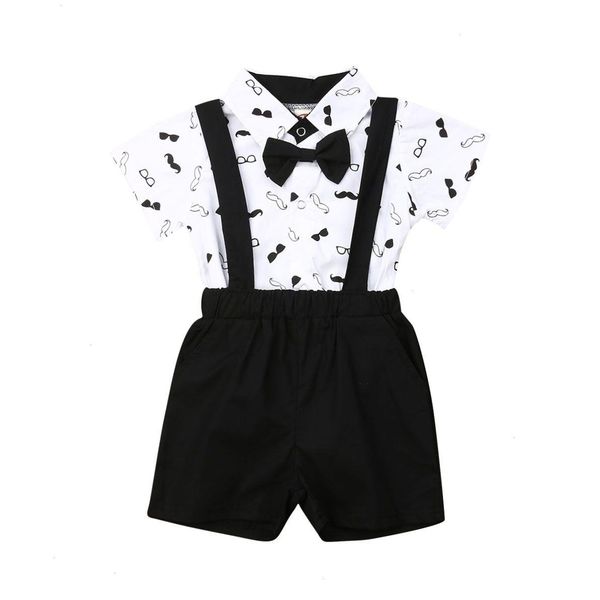 summer newborn baby boys clothes set infant formal suits bow shirts bodysuits overalls shorts party wedding toddler outfits, White
summer newborn baby boys clothes set infant formal suits bow shirts bodysuits overalls shorts party wedding toddler outfits, White