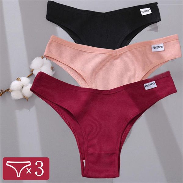 finetoo 3pcs cotton panties lingerie for women low rise brazil underpants female briefs panty ladies bikini girls intimates, Black;pink
finetoo 3pcs cotton panties lingerie for women low rise brazil underpants female briefs panty ladies bikini girls intimates, Black;pink