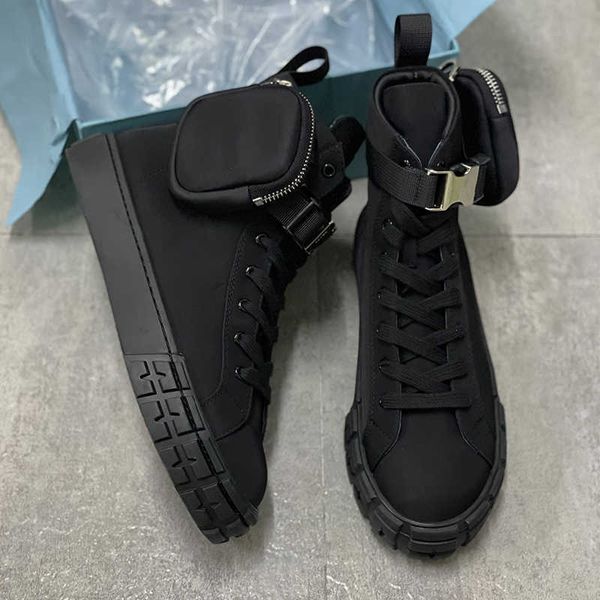 new designer wheel re-nylon sneakers with box for mens women high combat sneakers flat lace-up shoes fahion trainers 260, Black
new designer wheel re-nylon sneakers with box for mens women high combat sneakers flat lace-up shoes fahion trainers 260, Black
