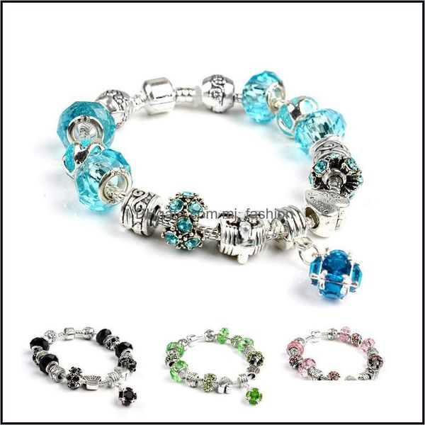 charm bracelets jewelry summer style crystal charms bangles sier plated european authentic beads chain bracelet for women original diy dro, Golden;silver
charm bracelets jewelry summer style crystal charms bangles sier plated european authentic beads chain bracelet for women original diy dro, Golden;silver