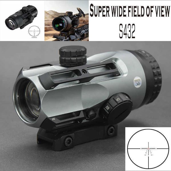 tactical 4x32 s432 prism optics scope wide field 20mm 1913 weaver picatinny mount hunting shooting riflescope scopes
tactical 4x32 s432 prism optics scope wide field 20mm 1913 weaver picatinny mount hunting shooting riflescope scopes