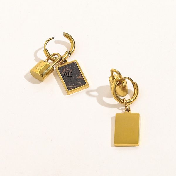 luxury brand high grade lock charm earring huggie earrings jewelry for women gift, Golden
luxury brand high grade lock charm earring huggie earrings jewelry for women gift, Golden