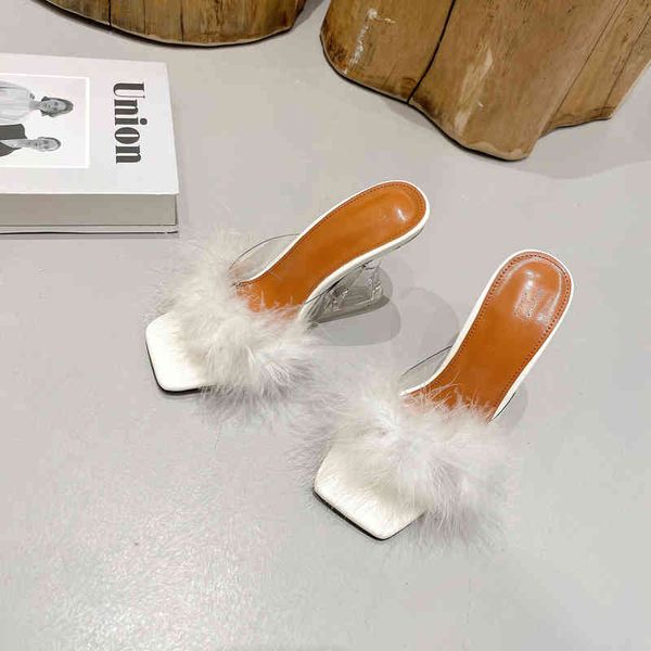 sandals women's shoes fluffy crystal sandals pvc pointed back hollow baotou wine cup and transparent high heels women, Black
sandals women's shoes fluffy crystal sandals pvc pointed back hollow baotou wine cup and transparent high heels women, Black