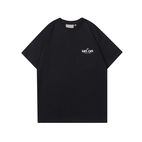 designer cotton t shirt men fashion short sleeve polo letter print loose white men jacket, Black;brown
designer cotton t shirt men fashion short sleeve polo letter print loose white men jacket, Black;brown
