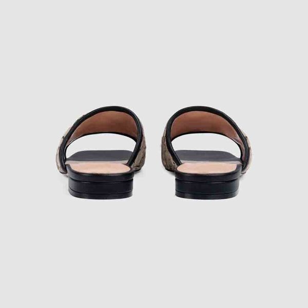 2022 fashion designer lady flat sandals metal buckle logo original luxury elegant 33-45, Black
2022 fashion designer lady flat sandals metal buckle logo original luxury elegant 33-45, Black