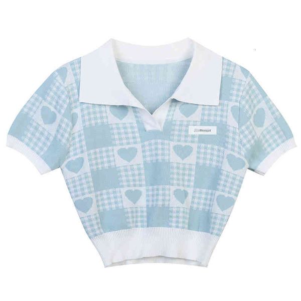 women's sweaters french spring and summer sweater women's peach heart lattice niche design sense short polo collar sleeve knitted, White;black
women's sweaters french spring and summer sweater women's peach heart lattice niche design sense short polo collar sleeve knitted, White;black