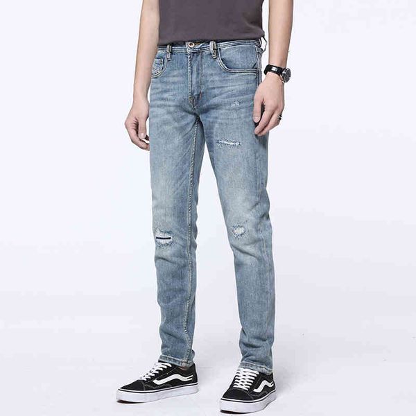 men's jeans fashionable summer youth small leg jeans men's straight loose blue pants casual slim thin iw1b
men's jeans fashionable summer youth small leg jeans men's straight loose blue pants casual slim thin iw1b