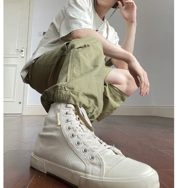 2022 summer mens luxurys canvas sneakers designers destroyed cotton rubber sole casual washed effect black red beige high lows sneakers pari
2022 summer mens luxurys canvas sneakers designers destroyed cotton rubber sole casual washed effect black red beige high lows sneakers pari