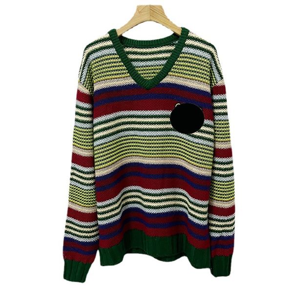 302 2022 spring autumn brand same style sweater long sleeve v neck pullover fashion womens clothes womens teng, White;black
302 2022 spring autumn brand same style sweater long sleeve v neck pullover fashion womens clothes womens teng, White;black