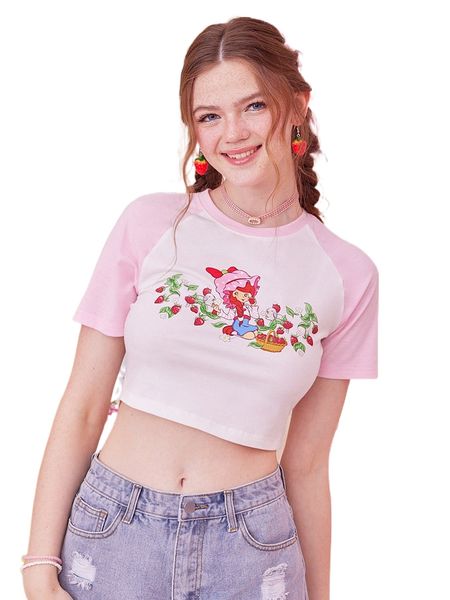 kawaii figure print raglan sleeve tee v7bs#, White
kawaii figure print raglan sleeve tee v7bs#, White