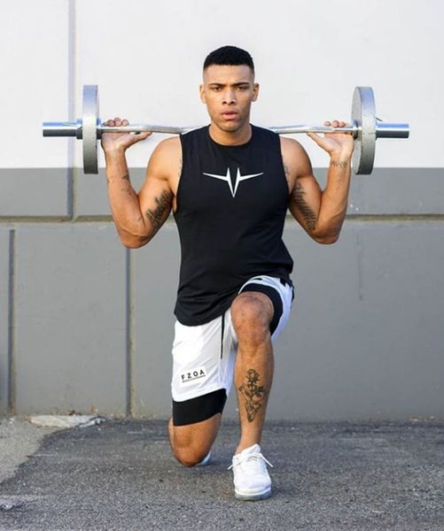 new pattern mens tracksuits leisure ice train quick drying clothes set sleeveless vest and double-layer shorts 2-piece set running gym train, Gray
new pattern mens tracksuits leisure ice train quick drying clothes set sleeveless vest and double-layer shorts 2-piece set running gym train, Gray
