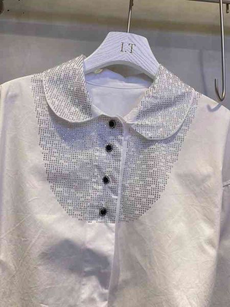 spring and summer temperament short shirt lapel drill long sleeve loose and versatile shirt women's net red french style, White
spring and summer temperament short shirt lapel drill long sleeve loose and versatile shirt women's net red french style, White