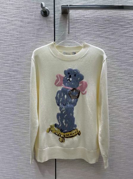 2022 new autumn winter milan runway sweaters o neck long sleeve women's sweater high end jacquard designer sweater 0825-4, White;black
2022 new autumn winter milan runway sweaters o neck long sleeve women's sweater high end jacquard designer sweater 0825-4, White;black