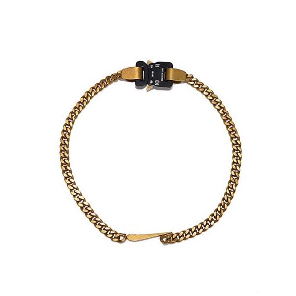2019 launch 1017 alyx studio logo metal chain necklace men women fashion bracelet hip hop outdoor street accessories festival gift301m, Silver
2019 launch 1017 alyx studio logo metal chain necklace men women fashion bracelet hip hop outdoor street accessories festival gift301m, Silver