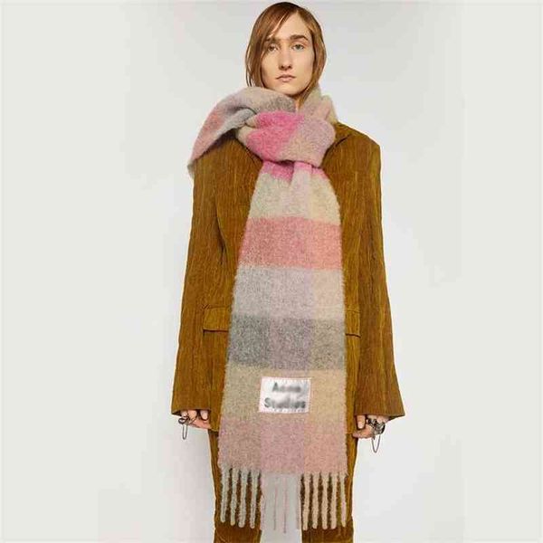 ac studios cashmere shawl in autumn and winter fashion colored chequered scarf warms students necks thicker shawls 220107, Blue;gray
ac studios cashmere shawl in autumn and winter fashion colored chequered scarf warms students necks thicker shawls 220107, Blue;gray