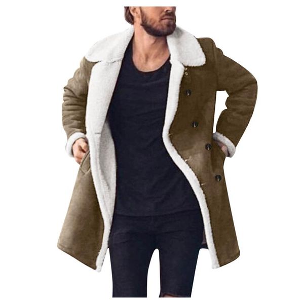 men's jackets 2022 men winter warm shell jacket turndown neck softshell soft windbreakers fashion man long wool fur coat #40, Black;brown
men's jackets 2022 men winter warm shell jacket turndown neck softshell soft windbreakers fashion man long wool fur coat #40, Black;brown