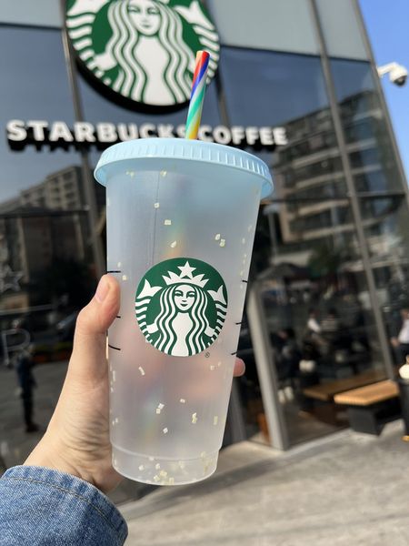 reusable 5 piece starbucks mug tumbler color change magic original pp food grade 24oz/710ml with straw
reusable 5 piece starbucks mug tumbler color change magic original pp food grade 24oz/710ml with straw
