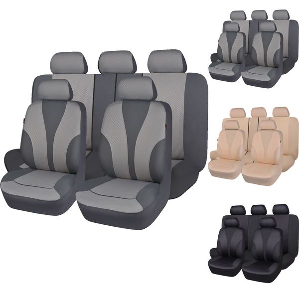 universal car seat covers set auto 5 seat protectors 11 pcs front & split bench
universal car seat covers set auto 5 seat protectors 11 pcs front & split bench