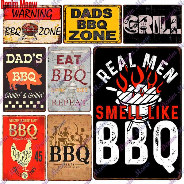 dad's bbq zone vintage barbeque party metal sign grill time wall art poster for bar pub kitchen retro printing home deco
dad's bbq zone vintage barbeque party metal sign grill time wall art poster for bar pub kitchen retro printing home deco