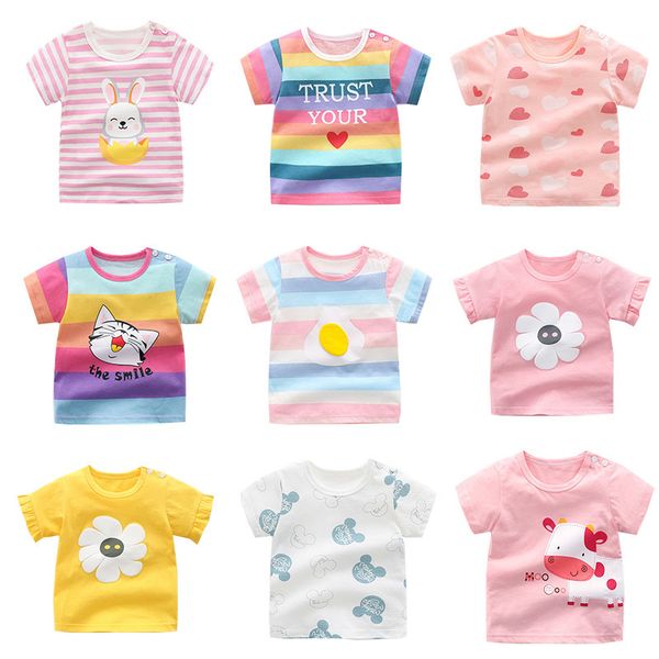 summer shorts sleeve children girls t shirts cartoon printed baby 1 5 years kids toddler tees infant clothes 220620, Blue
summer shorts sleeve children girls t shirts cartoon printed baby 1 5 years kids toddler tees infant clothes 220620, Blue