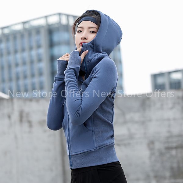 2022 fashion yoga brand lu's women's hoodie winter jackets sportswear with zipper fitness shirt running clothes gym workout sweats, Black
2022 fashion yoga brand lu's women's hoodie winter jackets sportswear with zipper fitness shirt running clothes gym workout sweats, Black