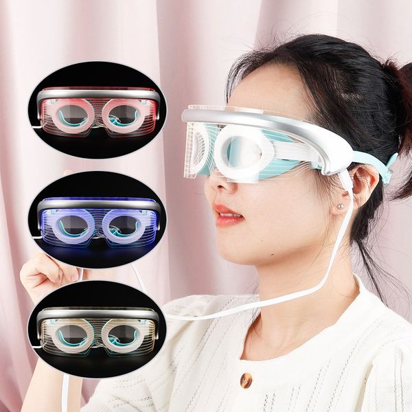 3 colors led light therapy eyes mask massager pn treatment 40 warm massage spa vibration led face mask eye wrinkle removaln
3 colors led light therapy eyes mask massager pn treatment 40 warm massage spa vibration led face mask eye wrinkle removaln