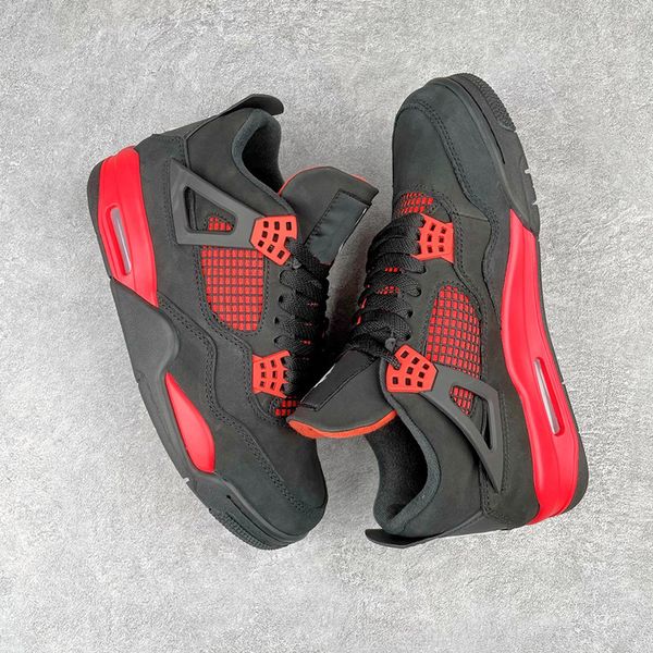 brand shoes jumpman 4 red thunder basketball classic design 4s running sneakers men sport trainers box.
brand shoes jumpman 4 red thunder basketball classic design 4s running sneakers men sport trainers box.