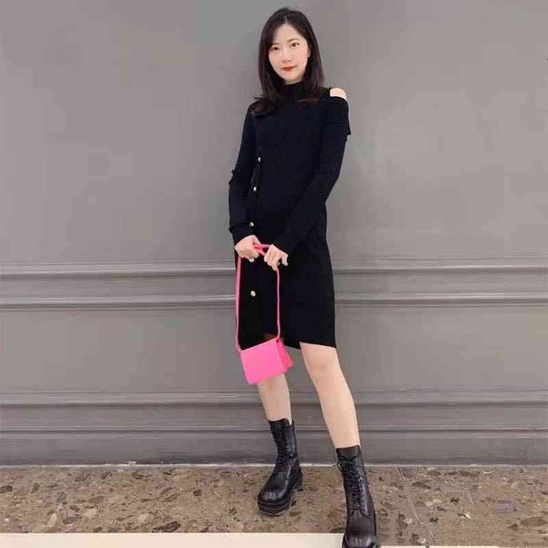casual dresses slim and slim fake two pieces of off shoulder irregular stitched pocket knitted dress women's autumn winter bottomed ski, Black;gray
casual dresses slim and slim fake two pieces of off shoulder irregular stitched pocket knitted dress women's autumn winter bottomed ski, Black;gray
