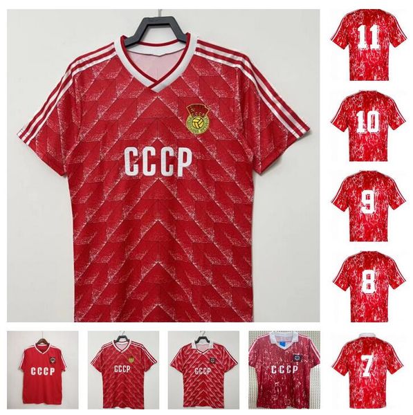 86 87 88 89 90 91 soviet union retro soccer jerseys 1986 1987 1988 1989 1990 1991 aleinikov football shirt ussr belanov jersey protasov zava, Black;yellow