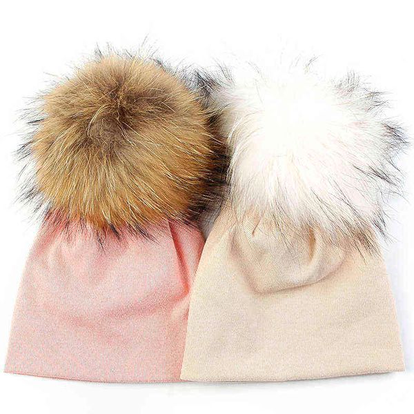 candy color baby hats newborn winter warm beanie hats soft cotton caps girls boys 15cm real fur pompom l220728, Yellow
candy color baby hats newborn winter warm beanie hats soft cotton caps girls boys 15cm real fur pompom l220728, Yellow