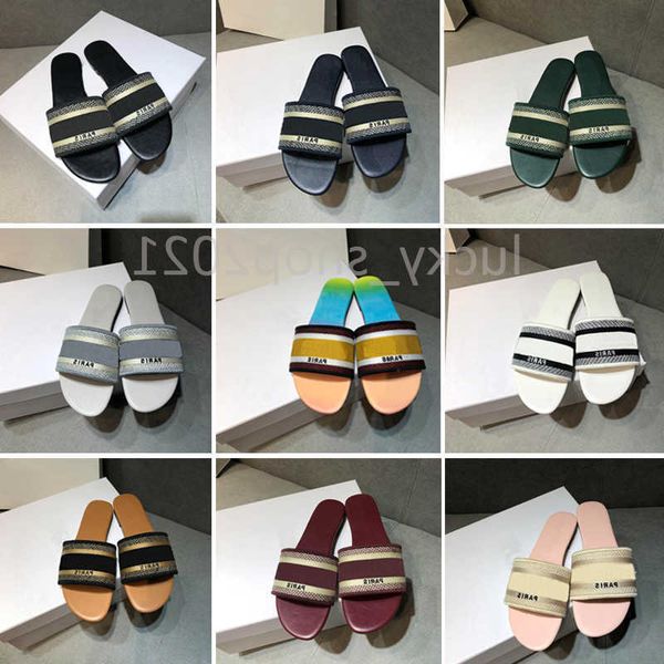 2121 luxury designer slippers letter embroidery design leather flat shoes pantoufle summer women beach lady paris and stripe147, Black
2121 luxury designer slippers letter embroidery design leather flat shoes pantoufle summer women beach lady paris and stripe147, Black