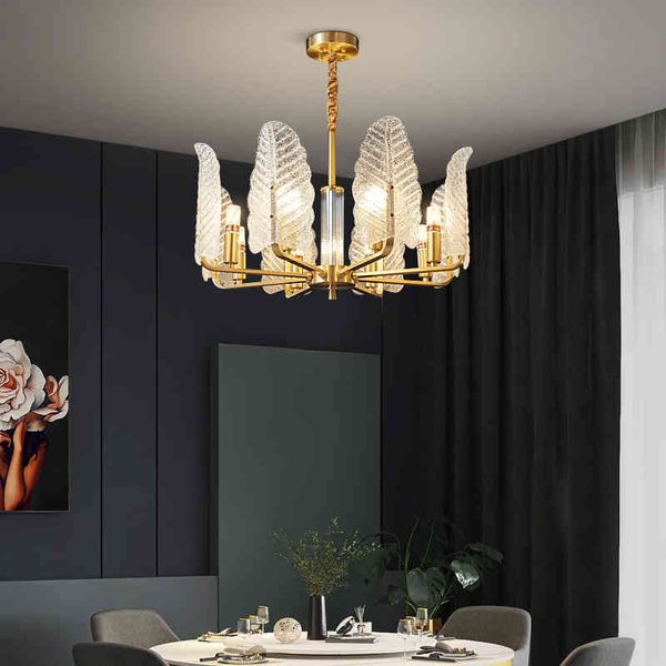 pendant lamps all copper living room chandelier nordic simple modern creative personalized leaf glass net red dining bed art chandelier
pendant lamps all copper living room chandelier nordic simple modern creative personalized leaf glass net red dining bed art chandelier