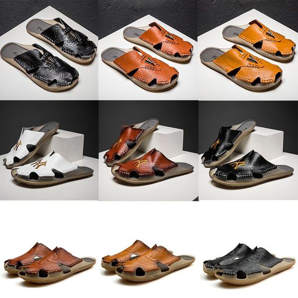 arizona designer luxury men summer crocodile pattern slippers mens mules loafers genuine leather flats sandals beach shoes eur38, Black
arizona designer luxury men summer crocodile pattern slippers mens mules loafers genuine leather flats sandals beach shoes eur38, Black