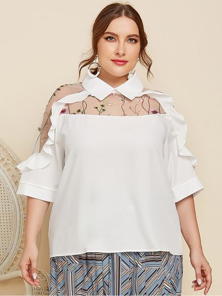 2022 plus size office ladies fashion long sleeve casual women summer for blouse shirts turn down collar blouses, Black
2022 plus size office ladies fashion long sleeve casual women summer for blouse shirts turn down collar blouses, Black